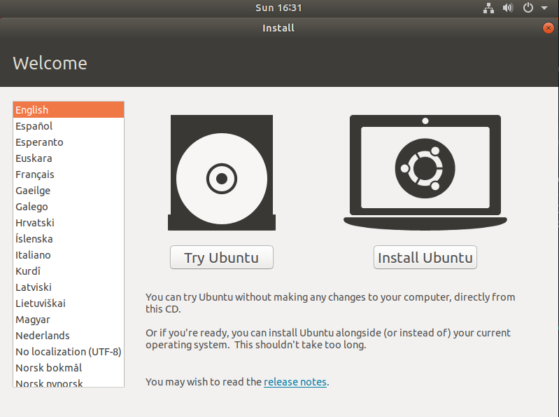 Ubuntu Installation