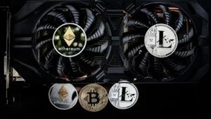A computer graphics card. For those curious about leveraging such hardware, a great resource is learning how to rent hash power effectively.