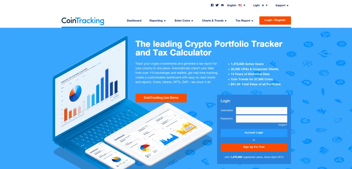 Discover CoinTracking, your ultimate crypto portfolio tracker and tax calculator. Benefit from our exclusive CoinTracking deal today. 